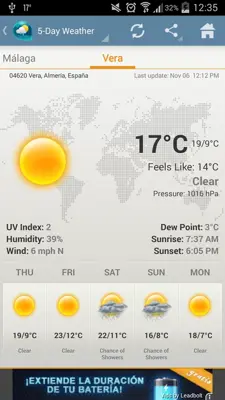 Weather & Clock Widget Android android App screenshot 5
